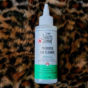 Cat Skouts Honor Probiotic Ear Cleaner 4 oz. New!